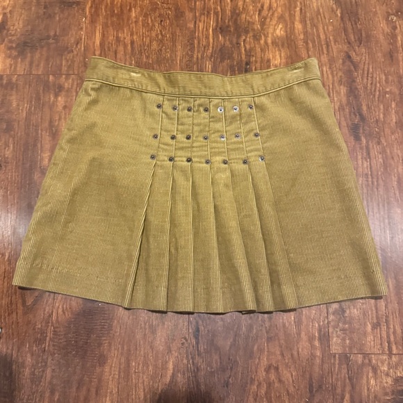 Juicy Couture Dresses & Skirts - Vintage Juicy Couture Jeans Corduroy Pleated Skirt | Medium